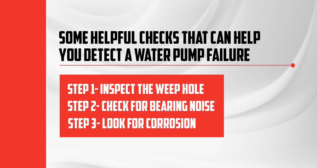 Signs to Detect A Car Water Pump Failure